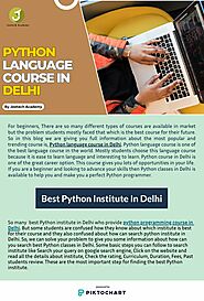 Best Python Language Course In Delhi By Jeetech Academy