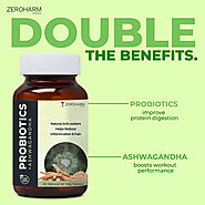 Ashwagandha and Probiotics Supplements for Digestion - Zeroharm