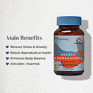Best Quality Ashwagandha Tablets for Stress & Anxiety - Zeroharm