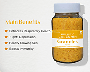 Curcumin Granules With Water Soluble Peptides - Zeroharm