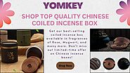 Shop Top Quality Chinese coiled incense box | Yomkey