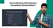 How to Remove AVG Antivirus Completely Windows/Mac?