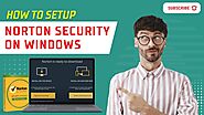 Why is there a need to set up Norton security on Windows?