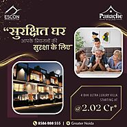 Safe & Smart Luxury 4BHK Villas at Escon Panache, Greater Noida