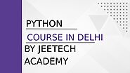 Online python course in Delhi by jeetech academy