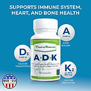 Power by Naturals Bone, Heart, and Immune Support ADK Vitamin D3 K2