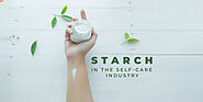 Modified starch in the self-care industry