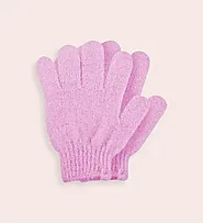 Deo Pink Exfoliating Gloves