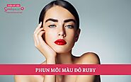 Phun môi màu đỏ Ruby – Sắc môi quyến rũ, đốn tim chàng trai