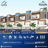 Escon Panache Smart Luxurious Villa in Greater Noida 8586888555