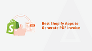 Best Shopify Apps for Effortless PDF Invoicing