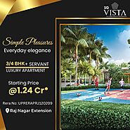 Luxurious 3/4BHK + Servant Apartment at SG Vista - Book Now!