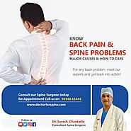 Best Spine specialist in Hyderabad - Dr. Suresh Cheekatla