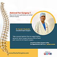 Best Spine Surgeon in Hyderabad – Dr. Suresh Cheekatla