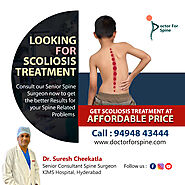 Scoliosis treatment in Hyderabad - Dr. Suresh Cheekatla