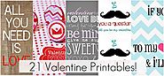 21 Valentine's Day Printables