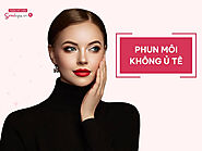 Phun môi không ủ tê có ưu nhược điểm gì? Có đau không?