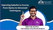 Exploring Salesforce Course From Basics to Advanced Techniques