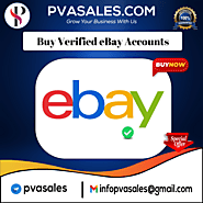 Buy Verified eBay Accounts - 100 Secure & Real Accounts