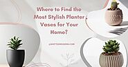 Where to Find the Most Stylish Planter Vases for Your Home?