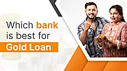 Which bank is best for gold loan?