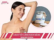 Tẩy lông nách bằng baking soda có hiệu quả không?