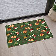 Christmas Floor Mat, Green – Festival Gift Shop