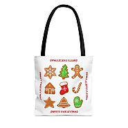 Christmas Ornaments Printed Tote Bags – Festival Gift Shop