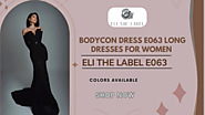 Bodycon Dress E063 Long Dresses for Women from Eli the Label