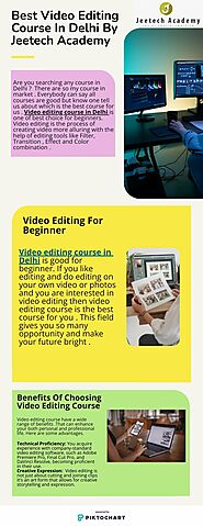Video editing course in Delhi near me by jeetech academy