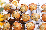 EASY Sourdough Discard Lemon Blackberry Muffins Recipe
