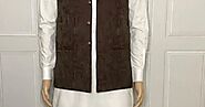 Find The ZK Noor Ideal Kurta Shalwar And Waistcoat Combination In USA