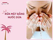 Rửa mặt bằng nước dừa có tốt không? Có lợi ích gì cho da?