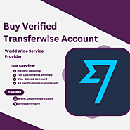 Website at https://usasmmpro.com/product/buy-verified-transferwise-account/