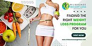 Finding The Right Weight Loss Program For You