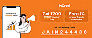 InCred Money Referral Code [JAIN244436] - Earn Rs.200 Amazon Voucher + 1% Extra