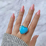 Buy Sterling Turquoise Rings at Sagaciya jewelry