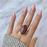 Buy Red Tiger Eye Rings from sagaciya jewelry