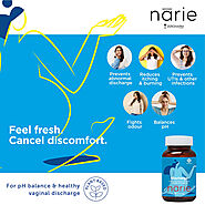 Narie White (Vaginal) Discharge Supplements For Female - Zeroharm