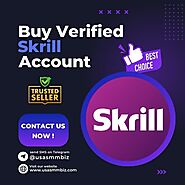 Buy Verified Skrill Account - 100% Best Fully USA/UK Verify
