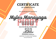 About - MYLESEO Freelance SEO Expert - Learn More About Me and My Skills