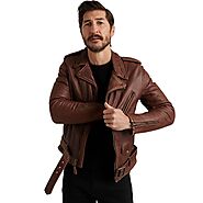 Mens Biker Leather Jackets: Rev Up Your Style with Marry Clothing!