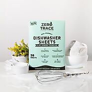 Buy Eco Friendly Dishwasher Detergent Sheets | Zero Trace