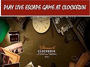 Play escape game live with clockedin