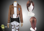 Attack on Titan Sasha Braus Cosplay Costume + Wig