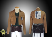 Attack on Titan Reiner Braun Cosplay Costume Scouting Legion