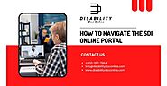 How To Navigate The SDI Online Portal