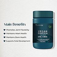 Vegan Omega 3 With Algae Derived EPA-DHA Capsules - Zeroharm