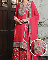 Designer Kurti Set with Sharara