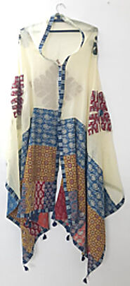 Printed Ajrakh Suit Set